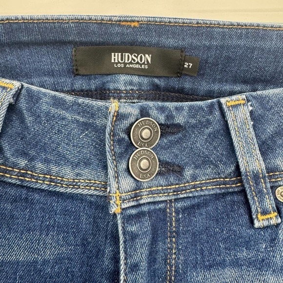 Hudson Beth Mid-Rise Baby Bootcut Jeans Size 27 NWT - Picture 14 of 14